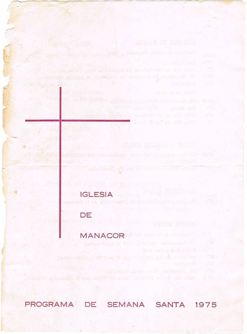 Semana Santa en Manacor  
